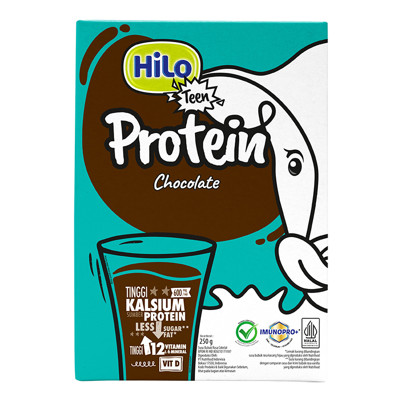 

HiLo Teen Susu Protein Cokelat 250 g