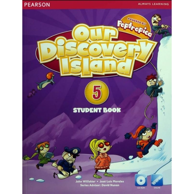 OUR DISCOVERY ISLAND ODI Pearson Student Book AMERICAN ENGLISH Level 1 - 6
