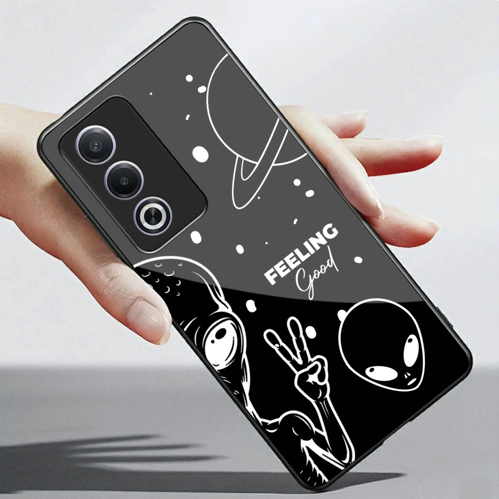 Softcase Kaca For Oppo A3 PRO 5G - Casing HP A3 Pro 5G - Pelindung HP - Case HP Oppo A3 PRO 5G