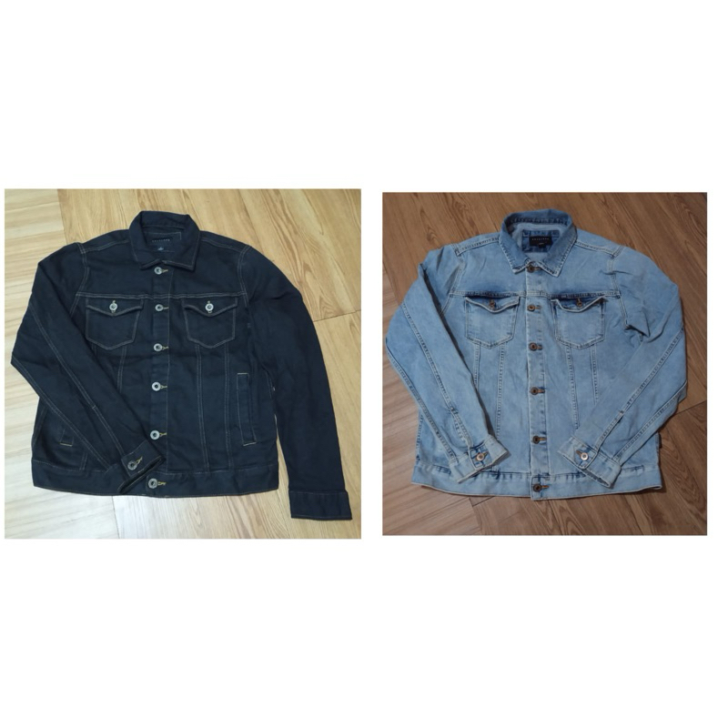 jaket denim pria sale defect