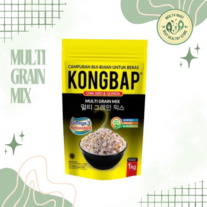 

KONGBAB CHIA SEED & QUINOA 1KG