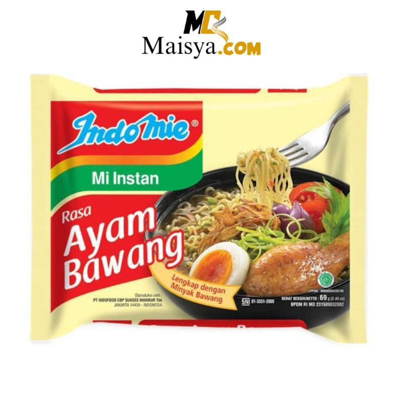 

INDOMIE RASA AYAM BAWANG MIE INSTANT