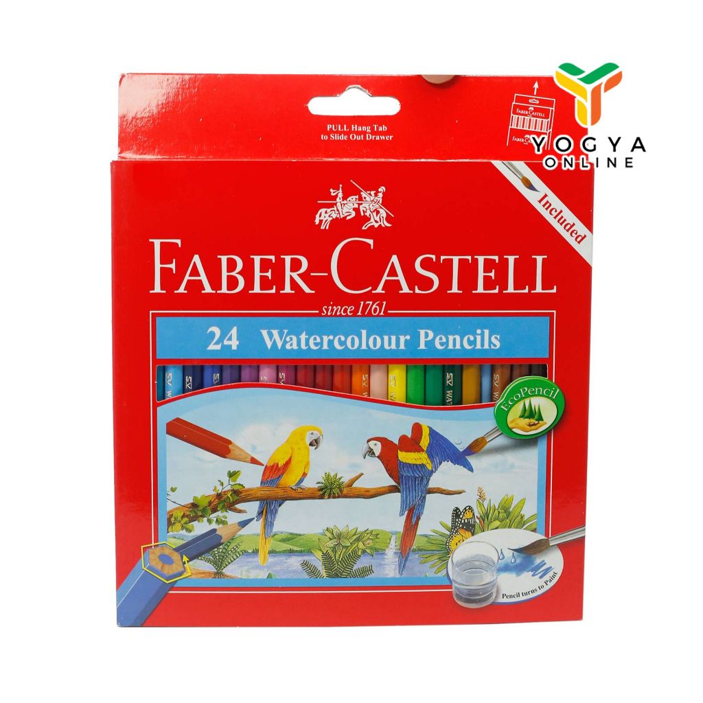 

F Castell Watercolour Pencils Parrot 24Long