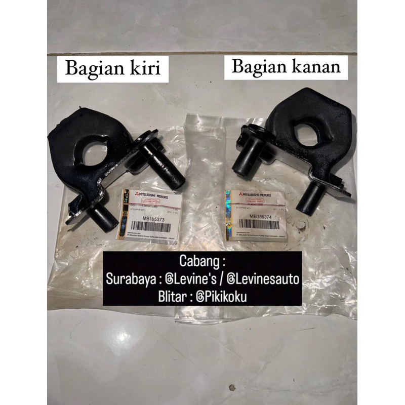stoper depan l300 original / stoper depan l300 kiri MB185373 / stoper depan l300 kanan MB185374 / st