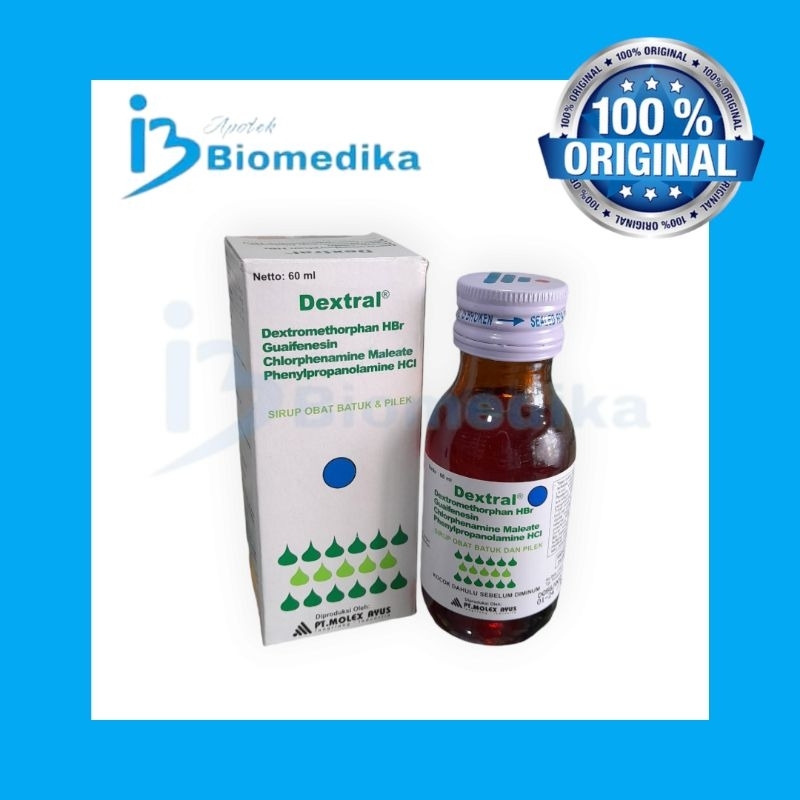 Dextral Sirup Obat Batuk Anak 60 ml