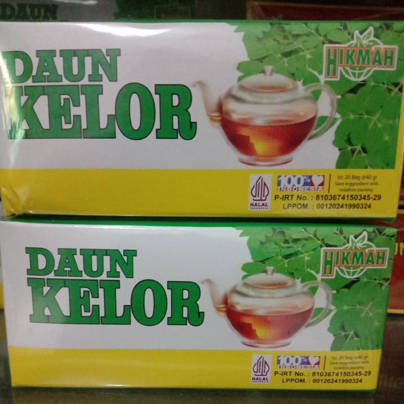 

Teh celup Daun Kelor