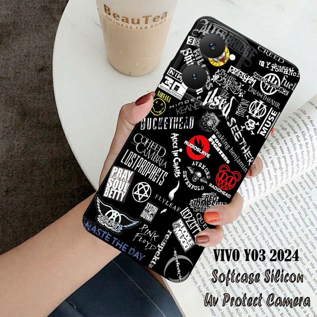 Case VIVO Y03 2024 - VIVO Y03 2024 Terbaru - Softcase  VIVO Y03 2024  - Softcase Pro Camera - Casing