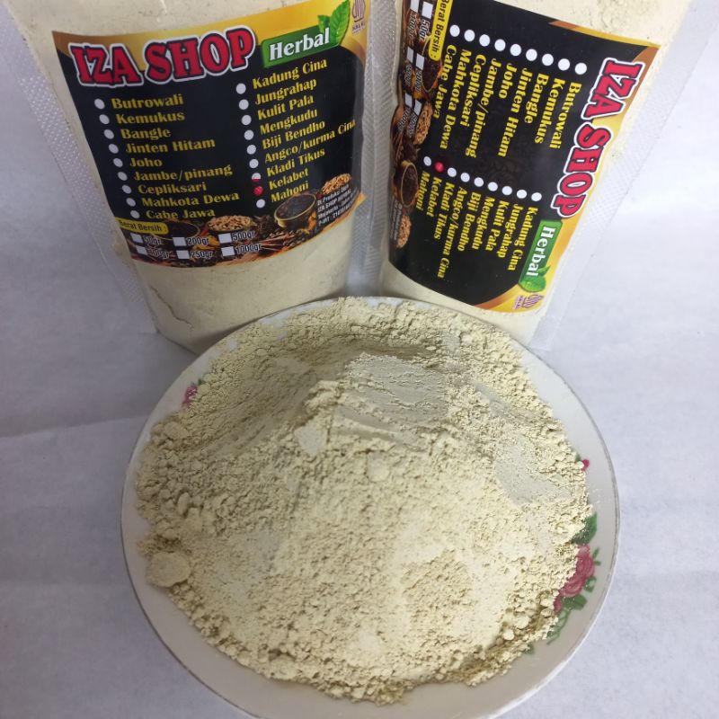 

Bubuk Murni Kelabet 200gr