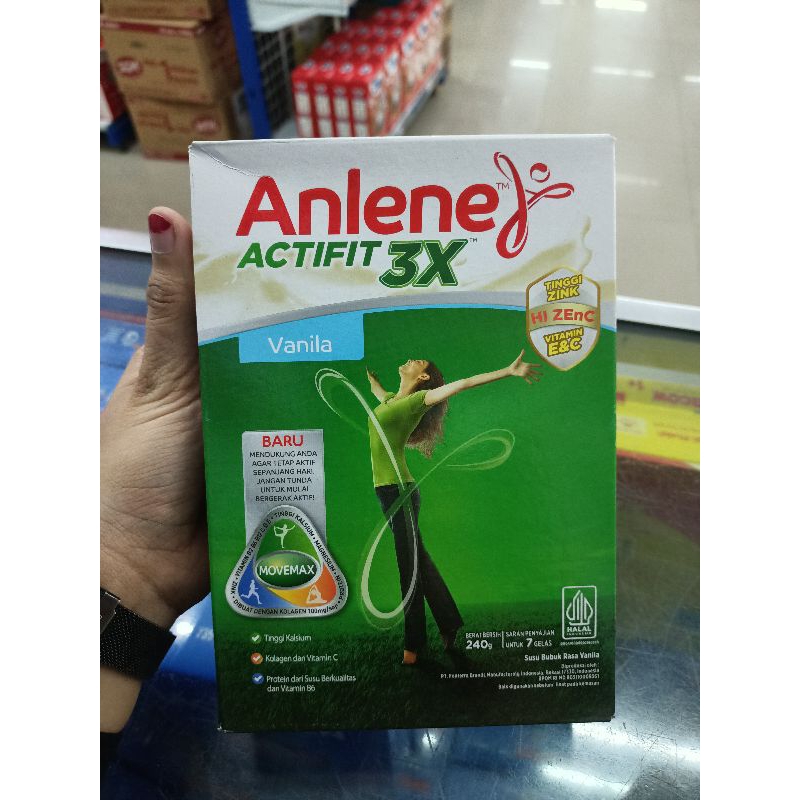 

PROMO TURUN HARGA ANLENE ACTIFIT 3X 320GR SUSU TINGGI KALSIUM UNTUK GERAK AKTIF&BERENERGI