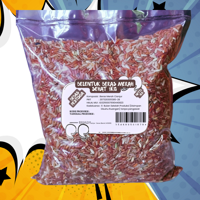 

Beras Merah Organik Non Pestisida