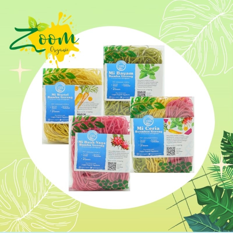 

MIE LINGKAR ORGANIK MIE INSTAN TANPA PENGAWET NON MSG MIE ORGANIK MIE GORENG