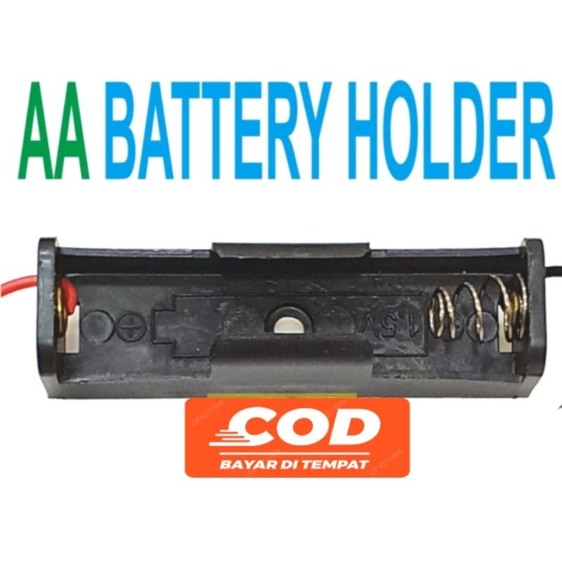 holder baterai AA