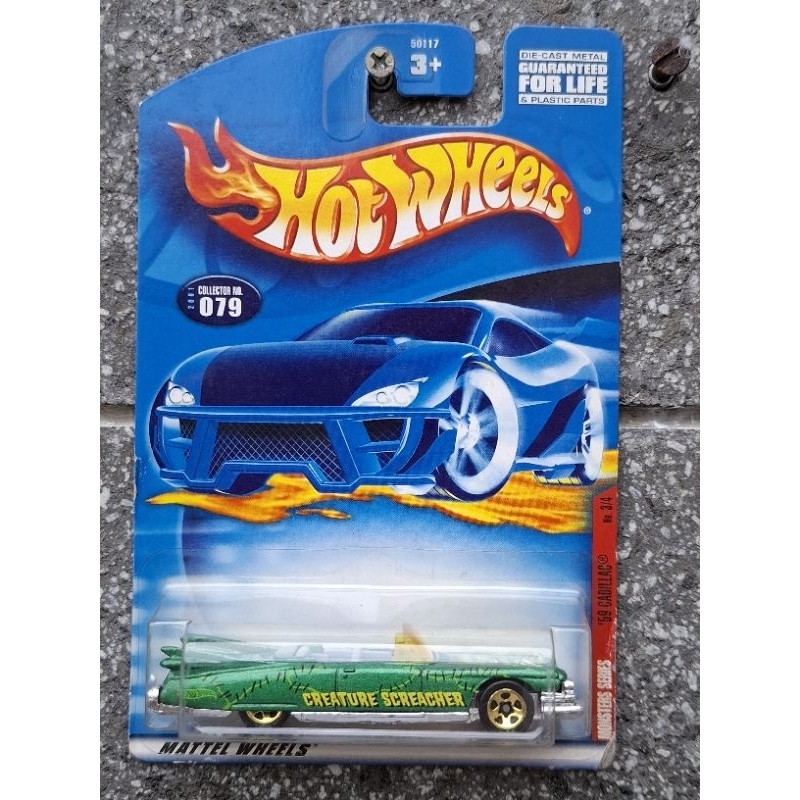 HOT WHEELS 59 CADILLAC 2001