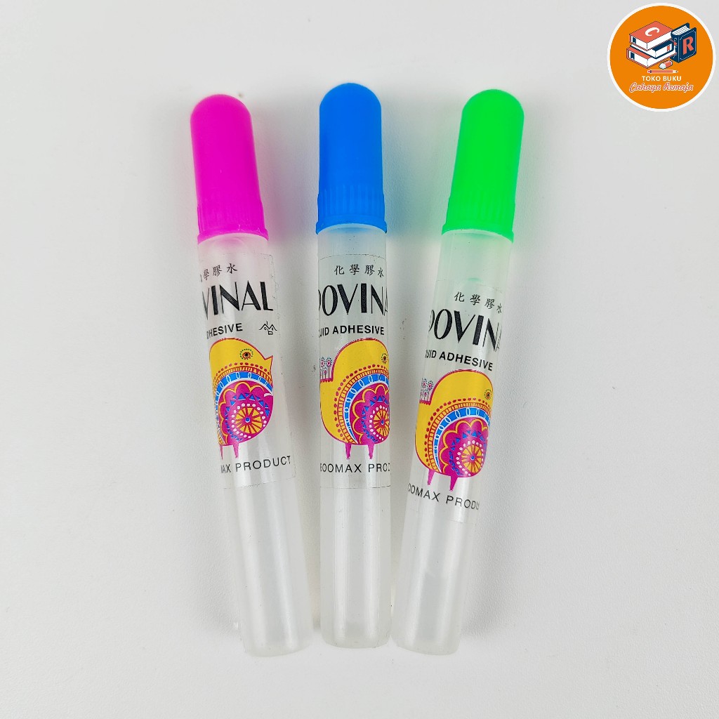 

Lem Stick Cair Povinal Satuan Lem Kertas Serba Guna Povinal Stick No 119