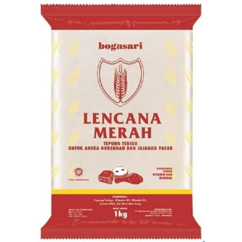 

LENCANA MERAH TEPUNG TERIGU KEMASAN 1KG