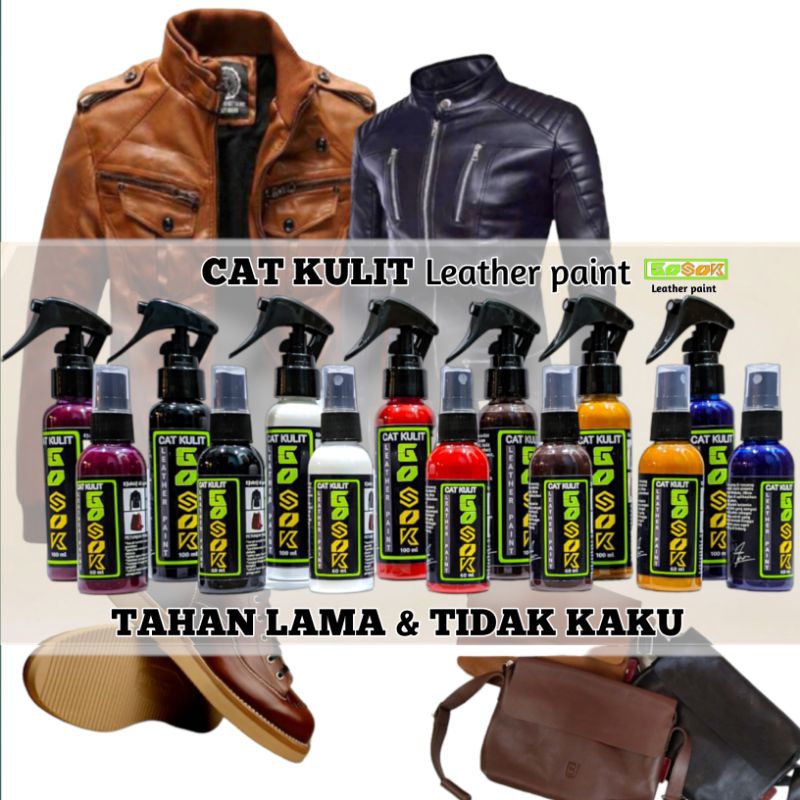 Gosok cat kulit asli/jaket kulit/tas kulit/sepatu kulit/dll