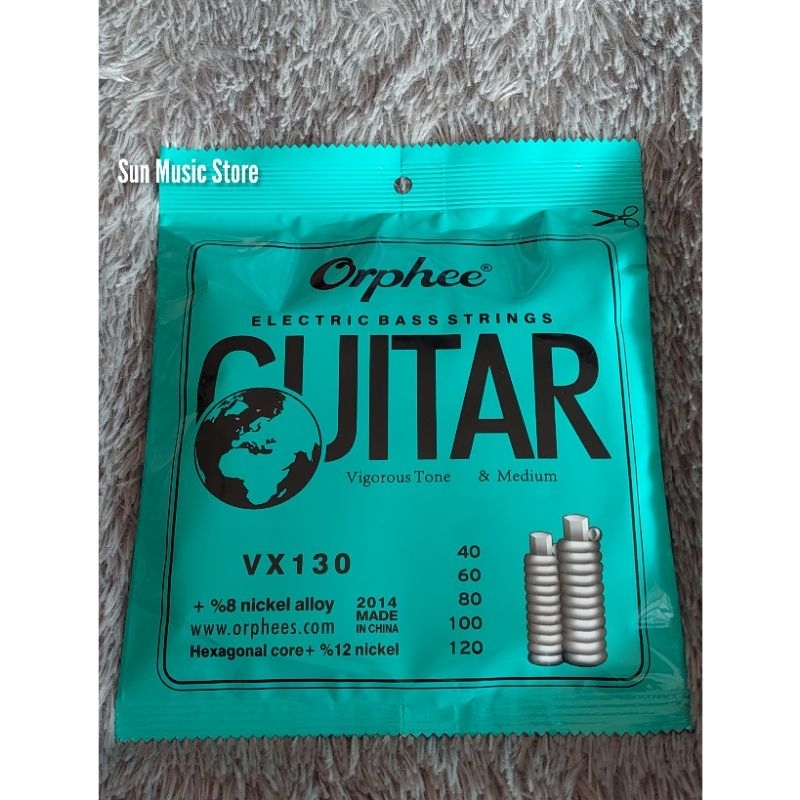 Senar Bass Orphee Original VX130 5 String Ukuran 40-120 - Senar Bass Original Orphee 5 String