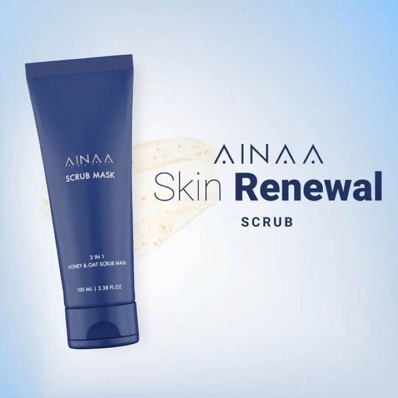 AINAA Skin Reneval Scrub / SCRUB / Ainaa Beauty Malaysia / Ainaabeauty.bos / Distributor Ainaabeauty