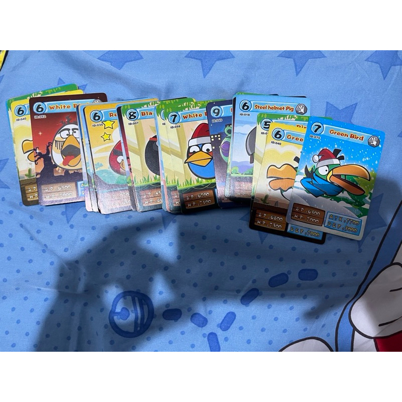 kartu mainan anak ANGRY BIRDS bundle