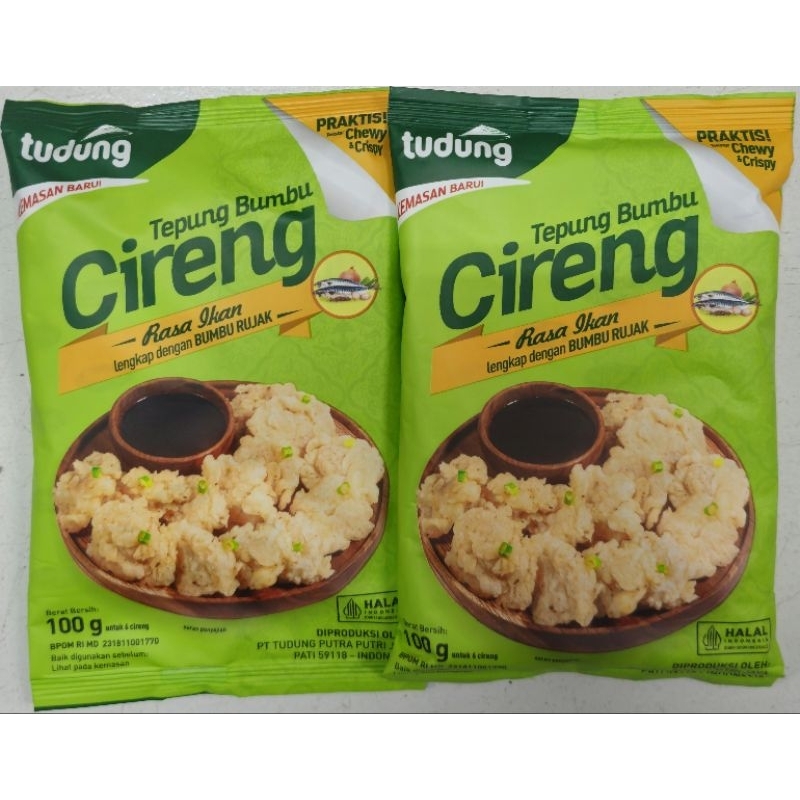 

TUDUNG SAJI Tepung Bumbu CIRENG 100gr Sachet