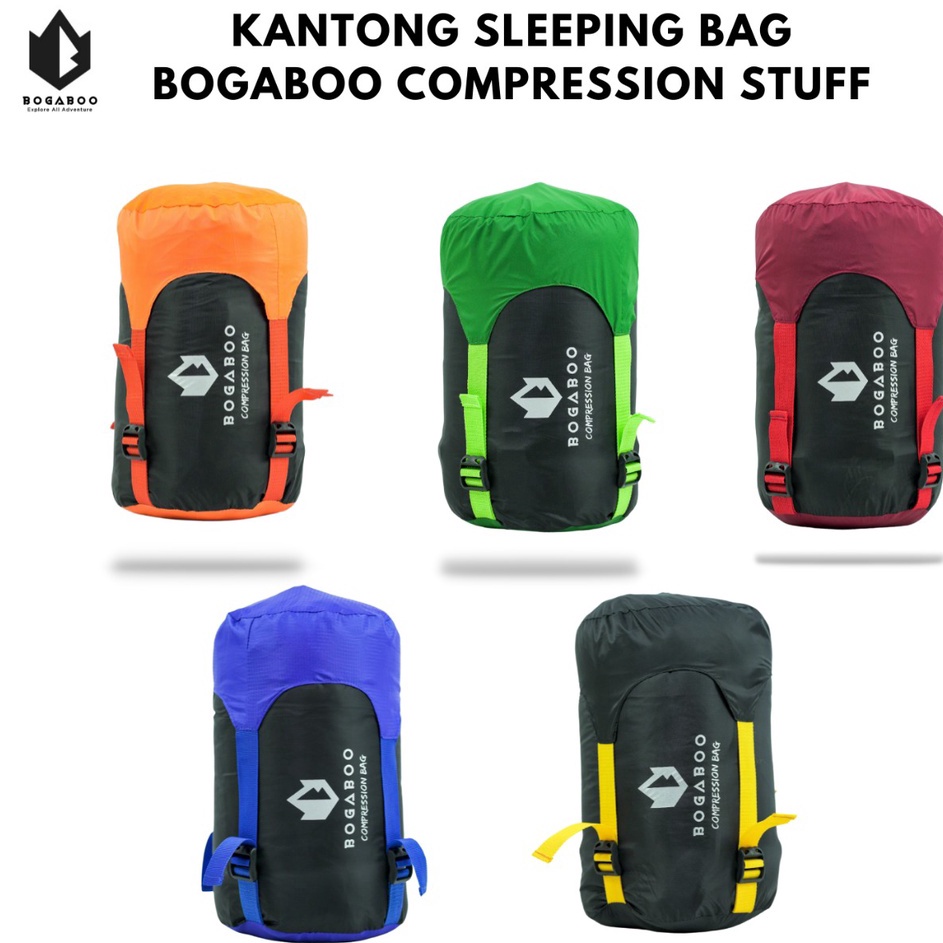 Best Stock  COD Stuff sack sleeping bag bogaboo  compression bag  Tempat sleeping bag bogaboo  sarun