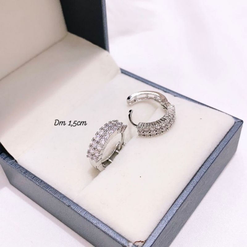 Anting Premium Silver925 Perak Platgold perak bakar Anti Karat Anti Alergi 04