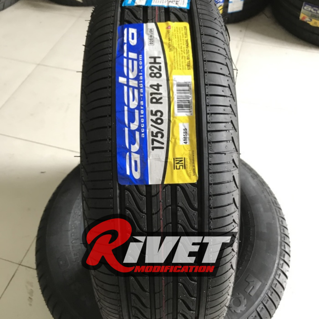 BAN STANDAR AGYA,BRIO,XENIA,CALYA DLL BAN MOBIL 175 65 R14 ACCELERA BAN TUBELESS