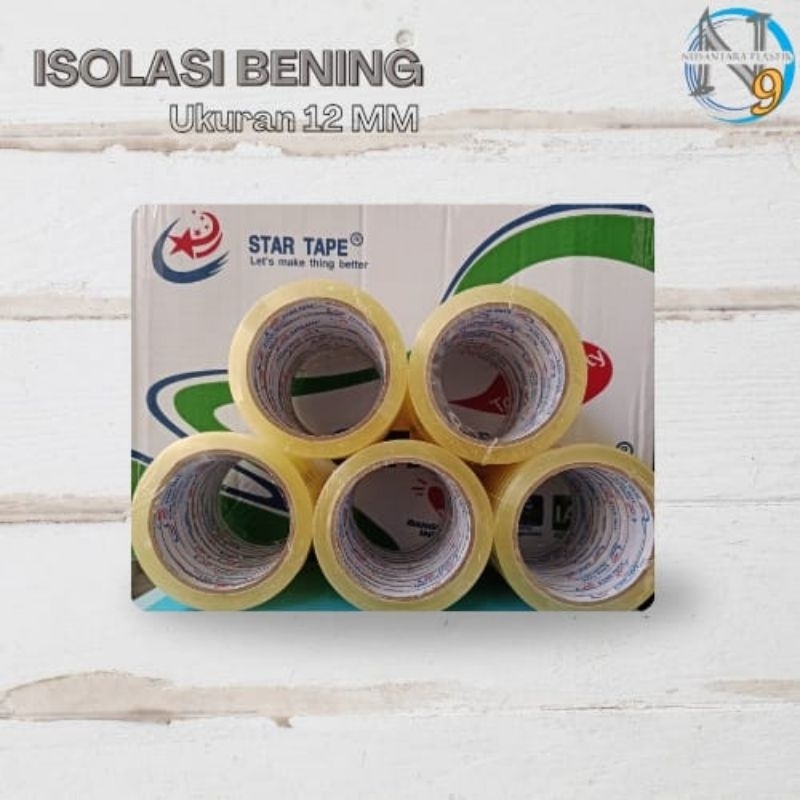 

LAKBAN SOLASI 12 MM ISI 12 PCS