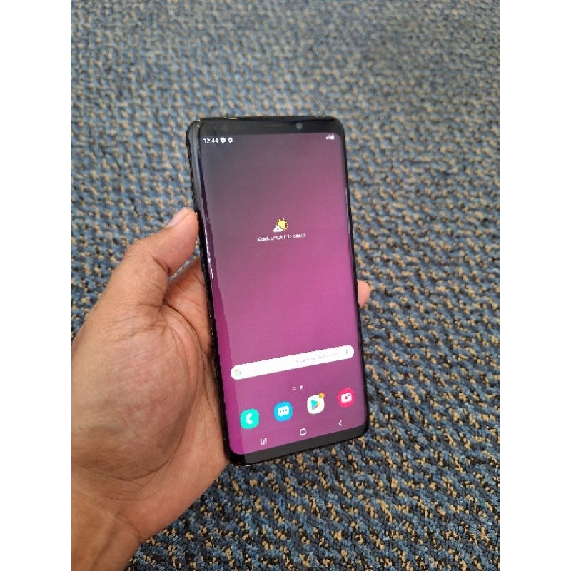 Handphone Hp Samsung Galaxy S9 Plus 6/64 Second Seken Bekas Murah