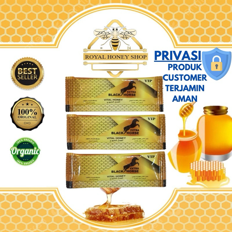 

vital honey BLACK HORSE EXTRA ECERAN 10 Sachet