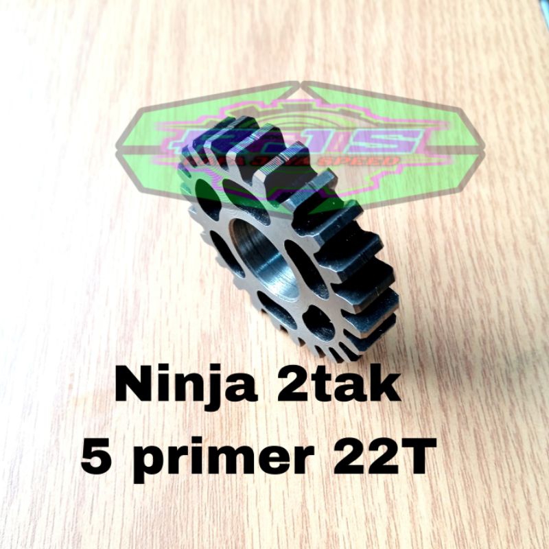 rasio racing ninja 2tak gigi 5 primer 22T
