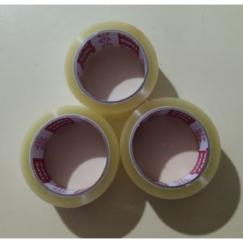 

Isolasi/ Lakban Bening 2 Inch 45mm x 100 Yard