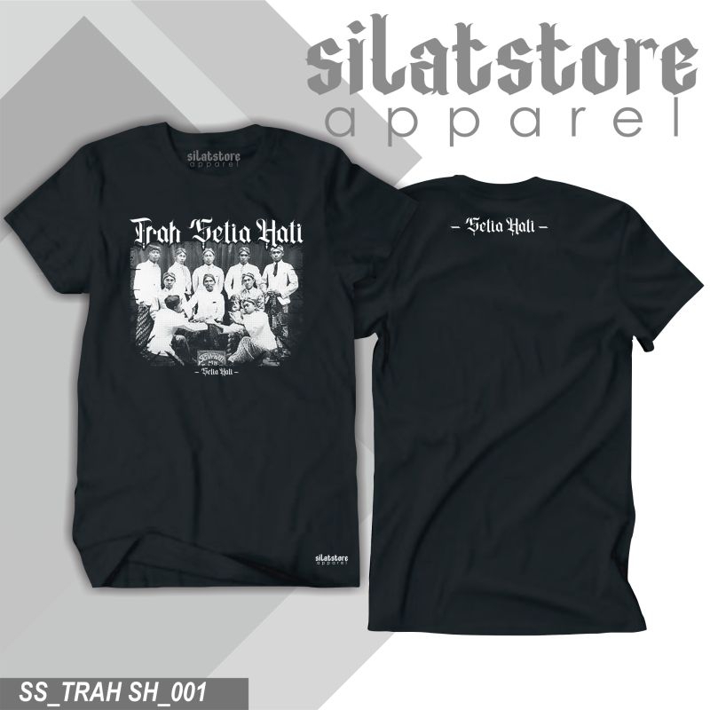 Kaos Trah Setia Hati/Kaos Setia Hati/Kaos SH/kaos Pencaksilat Madiun/Kaos Pencaksilat