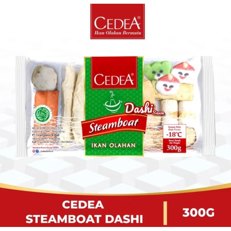 

cedea steamboat dashi 300gr free bumbu halal murah bandung