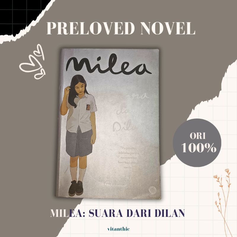 Novel Milea: Suara dari Dilan [PRELOVED]