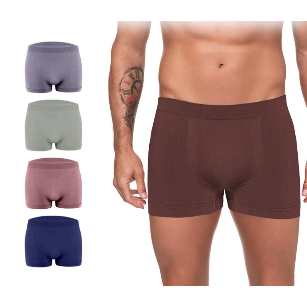 Celana Dalam Pria Boxer Underwear Male Elastis Celana Panjang