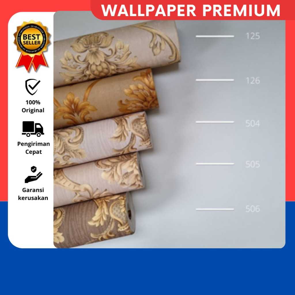 Wallpaper Murah/Wallpaper premium/Wallpaper bertekstur/Wallpaper tanpa lem