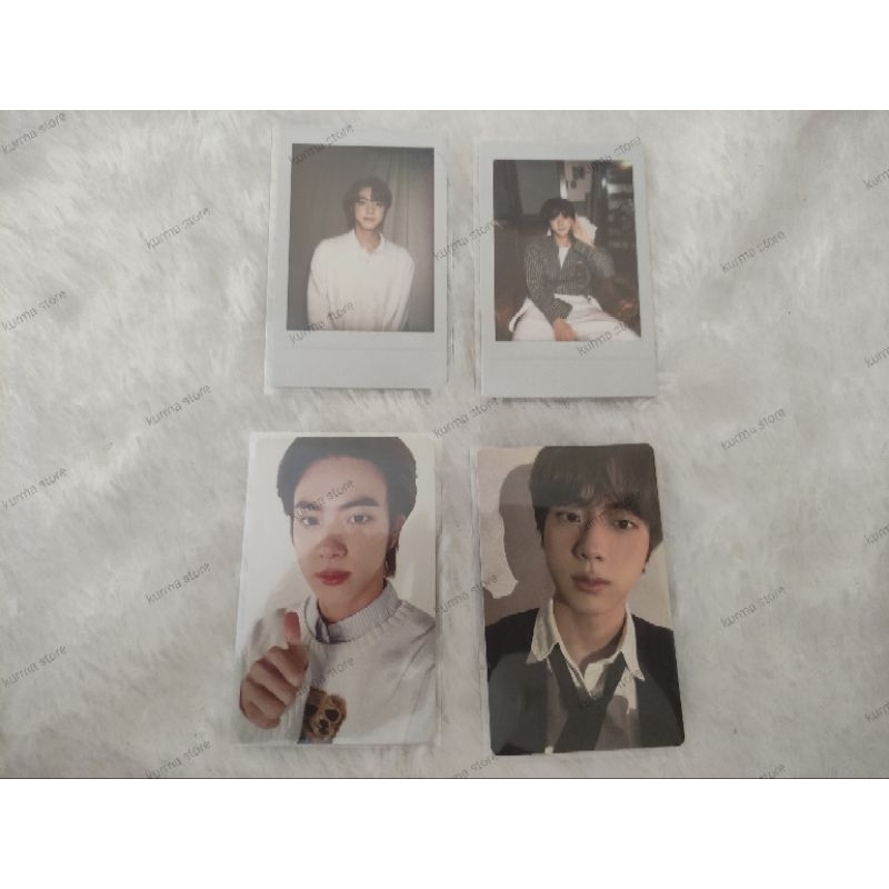 PC Photocard kim seokjin / JIN BTS deco kit the astronaut