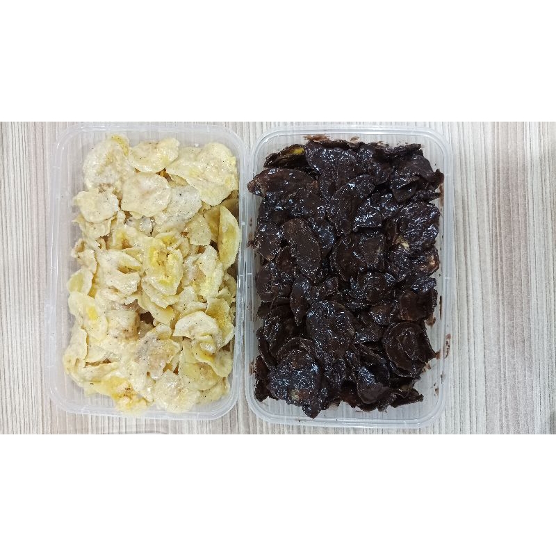 

Keripik Pisang coklat lumer by doyanjajan