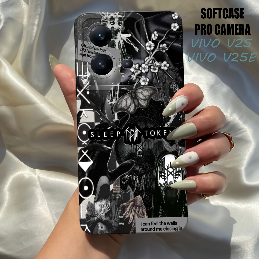 Case VIVO  V25-V25E - VIVO  V25-V25E Terbaru - Softcase  VIVO V25-V25E   - Softcase Pro Camera - Cas