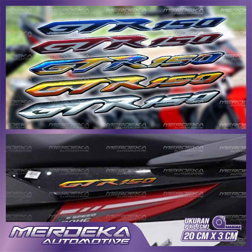 emblem timbul gtr 150 honda supra gtr | emblem logo supra gtr