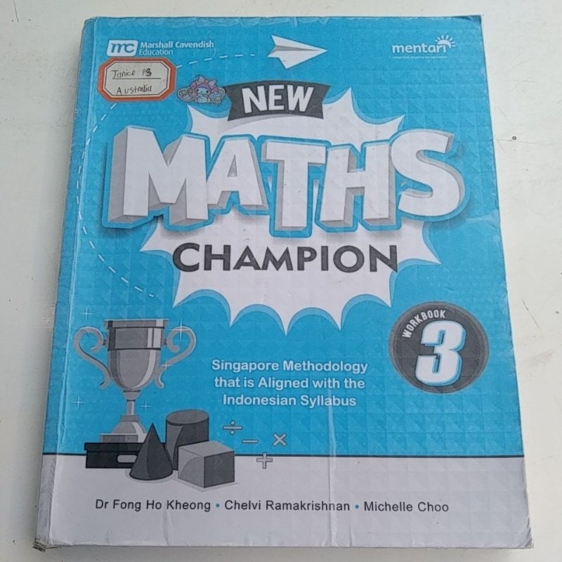 buku new maths champion 3 workbook