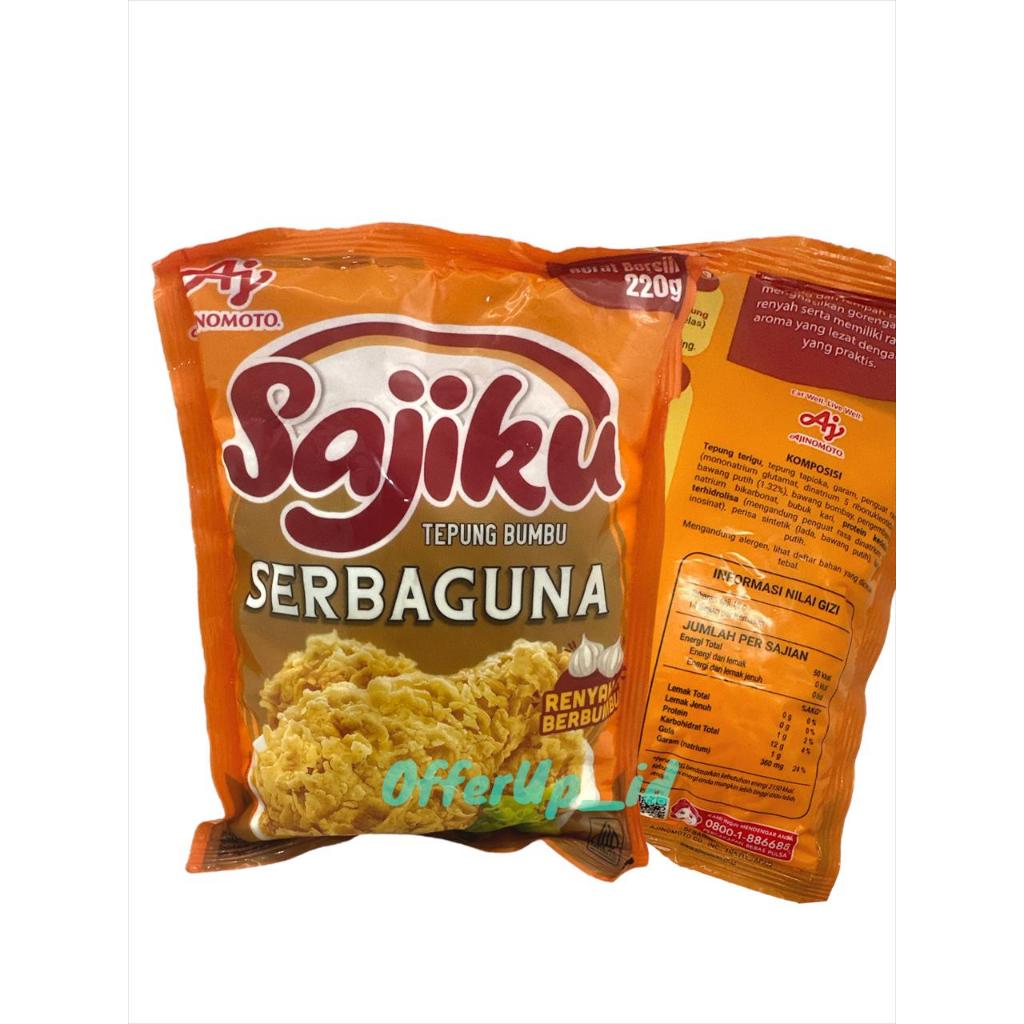 

Sajiku Tepung Bumbu Serbaguna 220gr