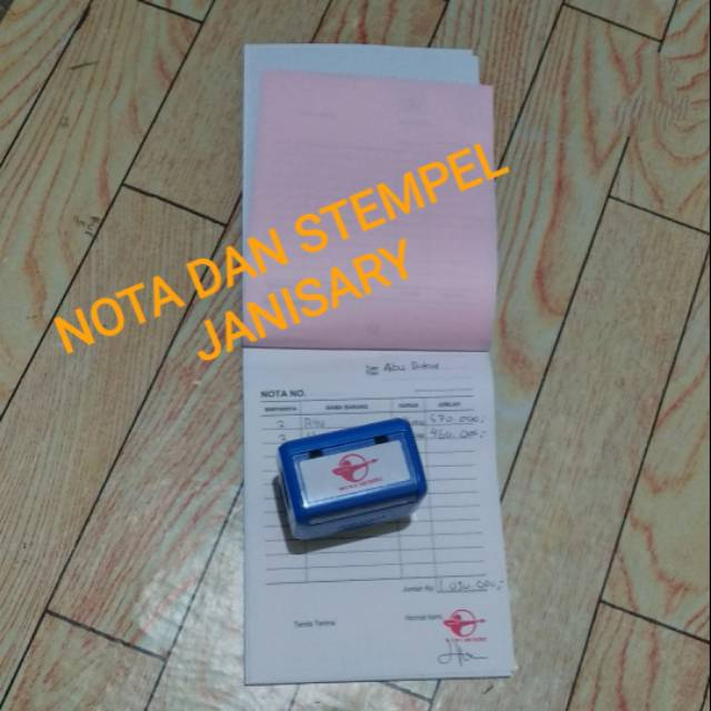 

Nota dan Stampel Janisary Archery