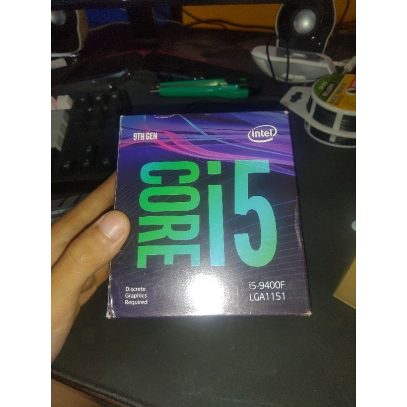 Intel Core i5 9400f second bekas pemakaian pribadi baru upgrade, terakhir dipakai hari ini 11/juli/2