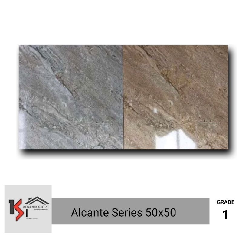 Keramik 50x50 Lantai Motif Marmer Glossy