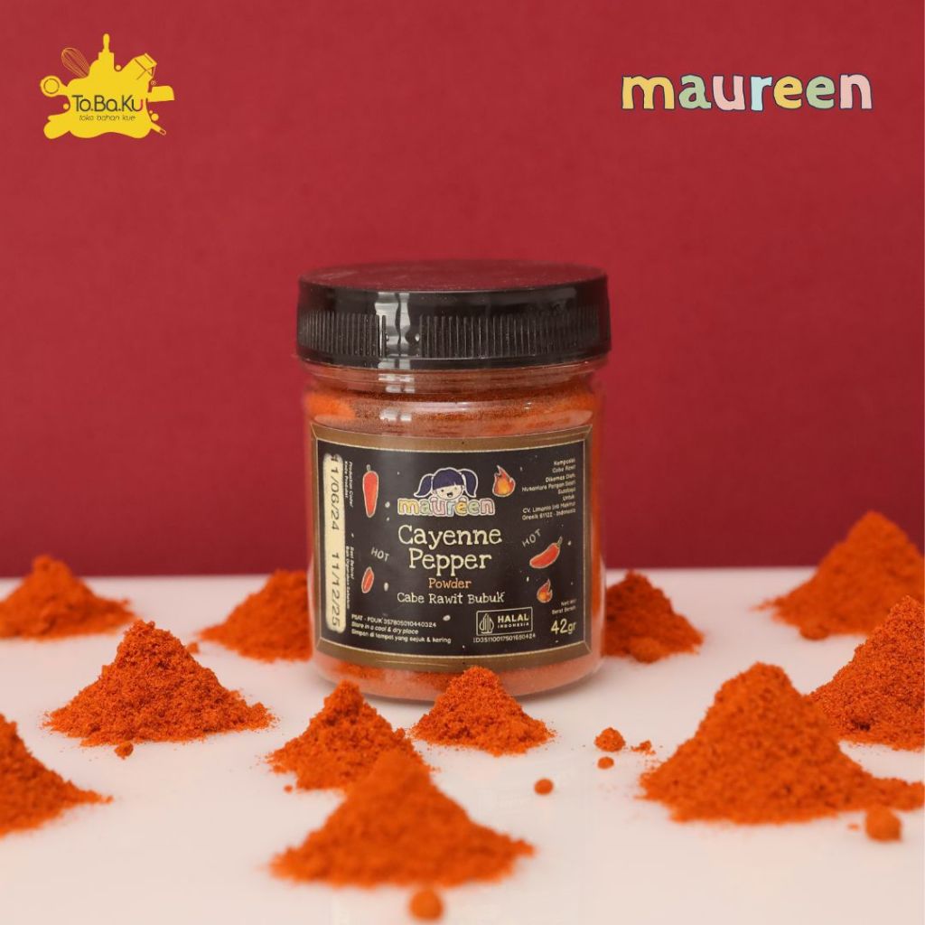 

Maureen Cayenne Pepper (Cabe Rawit Bubuk) 42gr