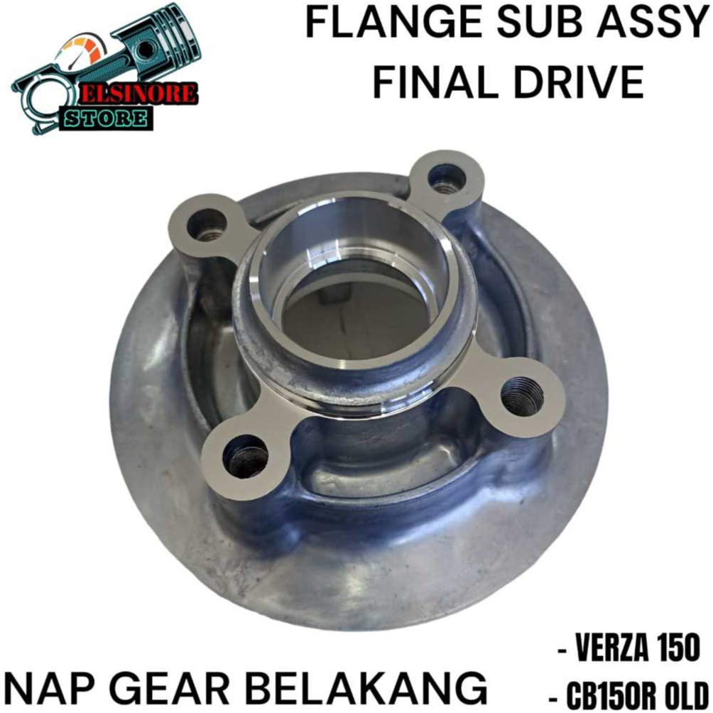 NAP GEAR DUDUKAN GEAR TARIK BELAKANG VERZA150 CB150R OLD - HIGH QUALITY
