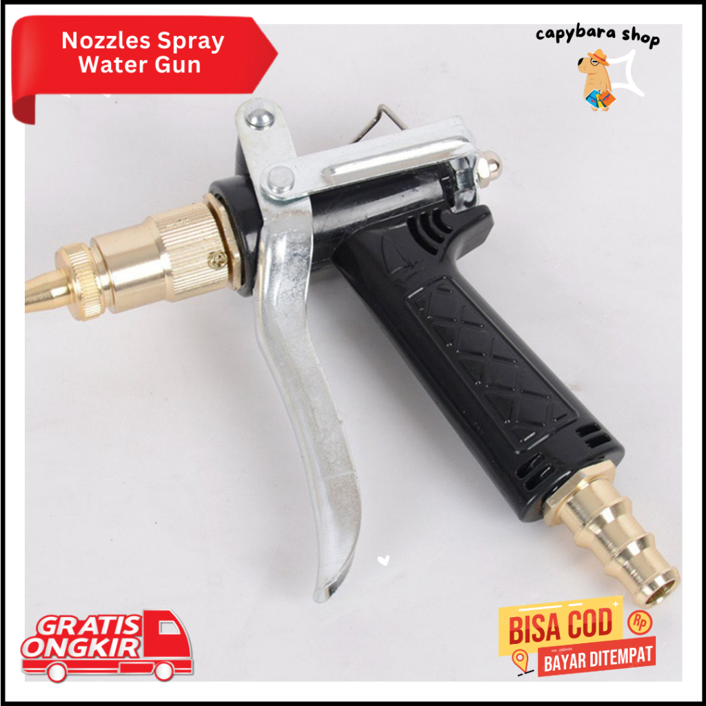 Gun Semprotan Air Steam Cuci Motor Mobil Copper Plating Sprayer Water Gun
