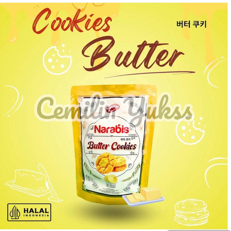 

RB Naraya Narabis Cookies 220g Cookies Butter Cookies Sesame Cookies Veggie